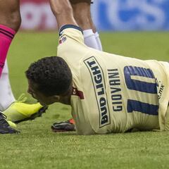 Giovani Dos Santos y su calvario de lesiones con América