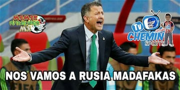 Los mejores memes del pase de México al Mundial Rusia 2018