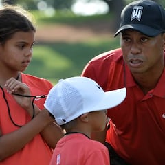 El hijo de Tiger gana un torneo de 9 hoyos con 5 golpes de ventaja