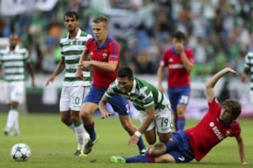 Teo al equipo que llega es fundamental. El colombiano anotó su primer gol en Champions 