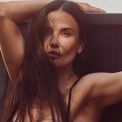 La teniente O'Neil: Demi Moore presume de forma física con 58 años