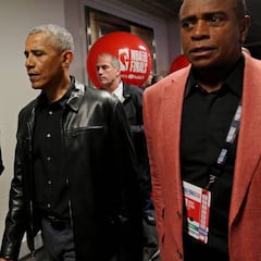 Obama, uno de los que convenció a LeBron para seguir jugando
