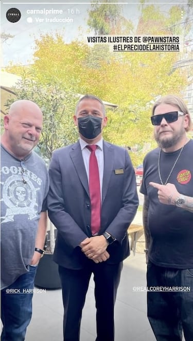 Qué hacen Rick y Corey en Chile y así lo compartieron