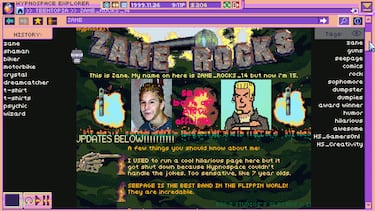Hypnospace Outlaw: una ventana al internet de los años 90 y sus webs repletas de gifs animados