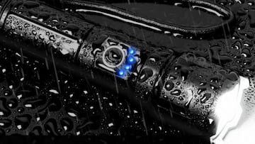 Linterna led recargable potente e impermeable