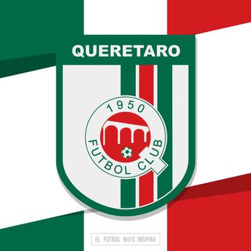 Los escudos de la Liga MX en su modo más patrio