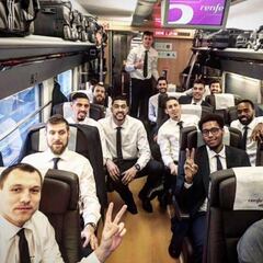 El Madrid ya está rumbo a Barcelona para el Clásico