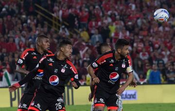 Hubo 28 mil aficionados para este clásico de rojos que se jugó en Bogotá despúes de seis años.