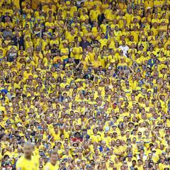 Asistencia a la Eurocopa: más de 1,2 millones de espectadores