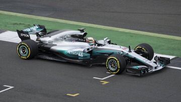 Mercedes W08: watch F1 team's new car in action