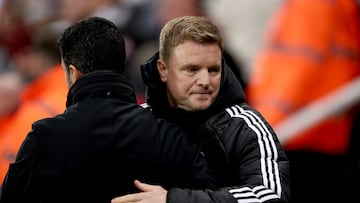 El entrenador del Newcastle entra en el listado de los directores técnicos que más castigan a Mikel Arteta.