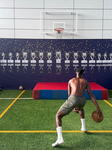 Thomas Serafin comentó para AS que el máximo nivel físico del jugador francés todavía no ha llegado.