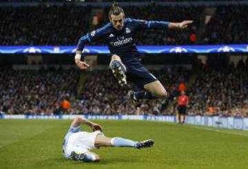 Real Madrid's Gareth Bale in action