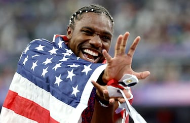 El espectculo de Noah Lyles