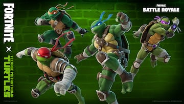 fortnite tortugas ninja skins