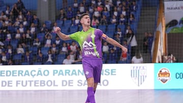 Carlos Gómez, con la camiseta del Palma