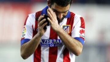 Arda Turan, centrocampista del Atlético de Madrid.