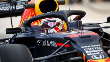 VERSTAPPEN Max (ned), Aston Martin Red Bull Racing Honda RB16, action during the Formula 1 DHL Turkish Grand Prix 2020, from November 13 to 15, 2020 on the Intercity Istanbul Park, in Tuzla, near Istanbul, Turkey - Photo Florent Gooden / DPPI
 AFP7 
 13/11/2020 ONLY FOR USE IN SPAIN