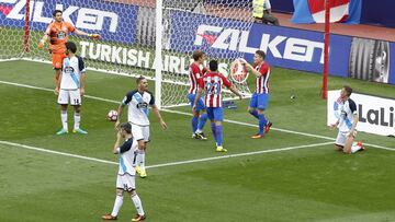 El Depor lleva 11 derrotas seguidas en sus visitas al Atlético