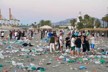 También hay que reseñar que han sido destruidos 22 postes de maderas de diferentes instalaciones deportivas existentes en las playas.