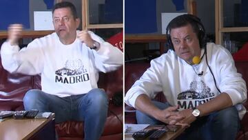 De vibrar con la maravilla de Mbappé a la agonía cuando se mascó el drama: Roncero fue una ‘montaña rusa’