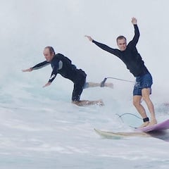 Otro accidente en olas gigantes: “Enviaremos a la playa a quien no deba estar aquí”