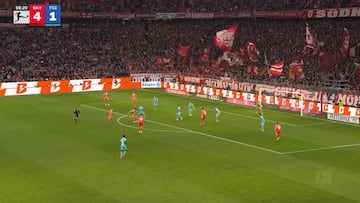 Los golazos de Lucho en la goleada del Bayern Múnich