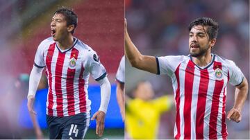 Rodolfo Pizarro y Ángel Zaldívar son los máximos goleadores de las Chivas con apenas dos goles cada uno en este torneo.