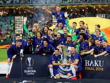 El Chelsea campeón de la Europa League.