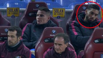 Poco le faltó a Carrasco para quedarse dormido: ¡qué desidia!