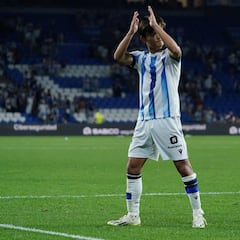 La explicación de la divertida celebración de Kubo en el derbi