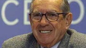 <b>SINCERO.</B> El presidente de la Comisión Gestora se ha mostrado sincero cuando le han preguntado por el Madrid.