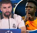 La contundente respuesta de Carvajal con el gesto de Vinicius en el Reale Arena