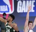 Antetokounmpo: "No hemos estado a la altura en Orlando"