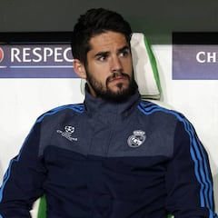 Isco pierde el tren de las rotaciones de Zidane