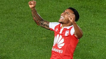 Wilson Morelo, delantero de Santa Fe