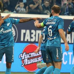 Wilmar Barrios sella la goleada del Zenit sobre Rostov