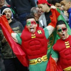 Portugal-Islandia en imágenes