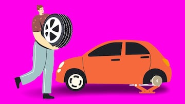 ¿Por qué algunos autos no equipan llanta de refacción?