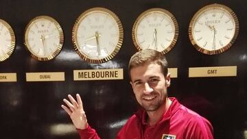 Gabi, en Melbourne.