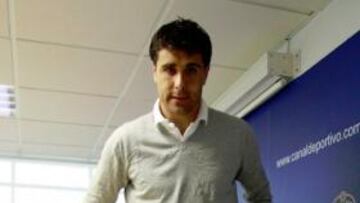 <b>SE QUEDA. </b>Aranzubía está satisfecho con su renovación.