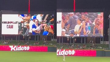 ¡El efecto Coldplay! Aficionados recrean el incidente viral con la kiss cam