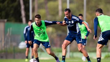 Julián Delmás, Tejera, FC Cartagena, Entreno, La Manga Club, 05/10/2022, Cartagena, Region de Murcia 23/11/22 ENTRENAMIENTO