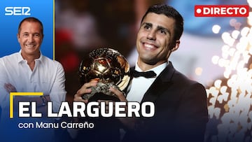 El Larguero, en directo: Entrevista a Rodri, Balón de Oro 2024