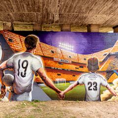 La Ruta de Arte Urbano del Valencia llega a Riba-roja