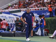 Domenec Torrent head coach of Monterrey during the 17th round match between Guadalajara and Monterrey as part of the Liga BBVA MX, Torneo Apertura 2025 at Akron Stadium, on November 08, 2025 in Guadalajara, Jalisco, Mexico.