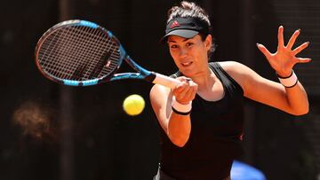 Muguruza se entrena en Marbella antes de viajar a París