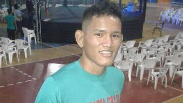 El luchador brasileño Mateus Fernandes.