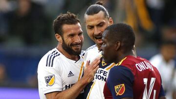 En el &uacute;ltimo enfrentamiento entre LA Galaxy y Real Salt Lake, las cosas no terminaron muy bien entre &lsquo;Ibra&rsquo; y Nedum. Los jugadores se encararon hasta en los vestidores.