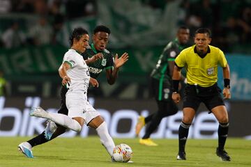 Nacional y Cali se enfrentan en la Liga BetPlay 2023.